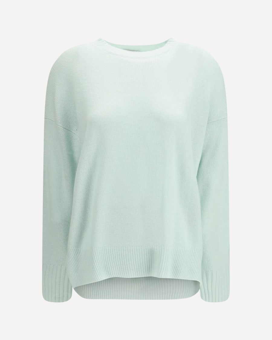 ALLUDE Round-neck cashmere Jumper, view 3