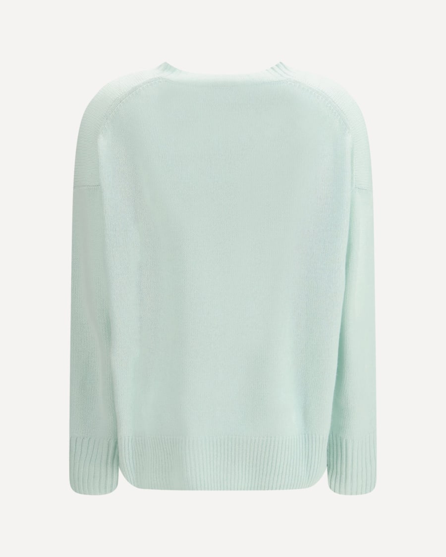 ALLUDE Round-neck cashmere Jumper, view 4