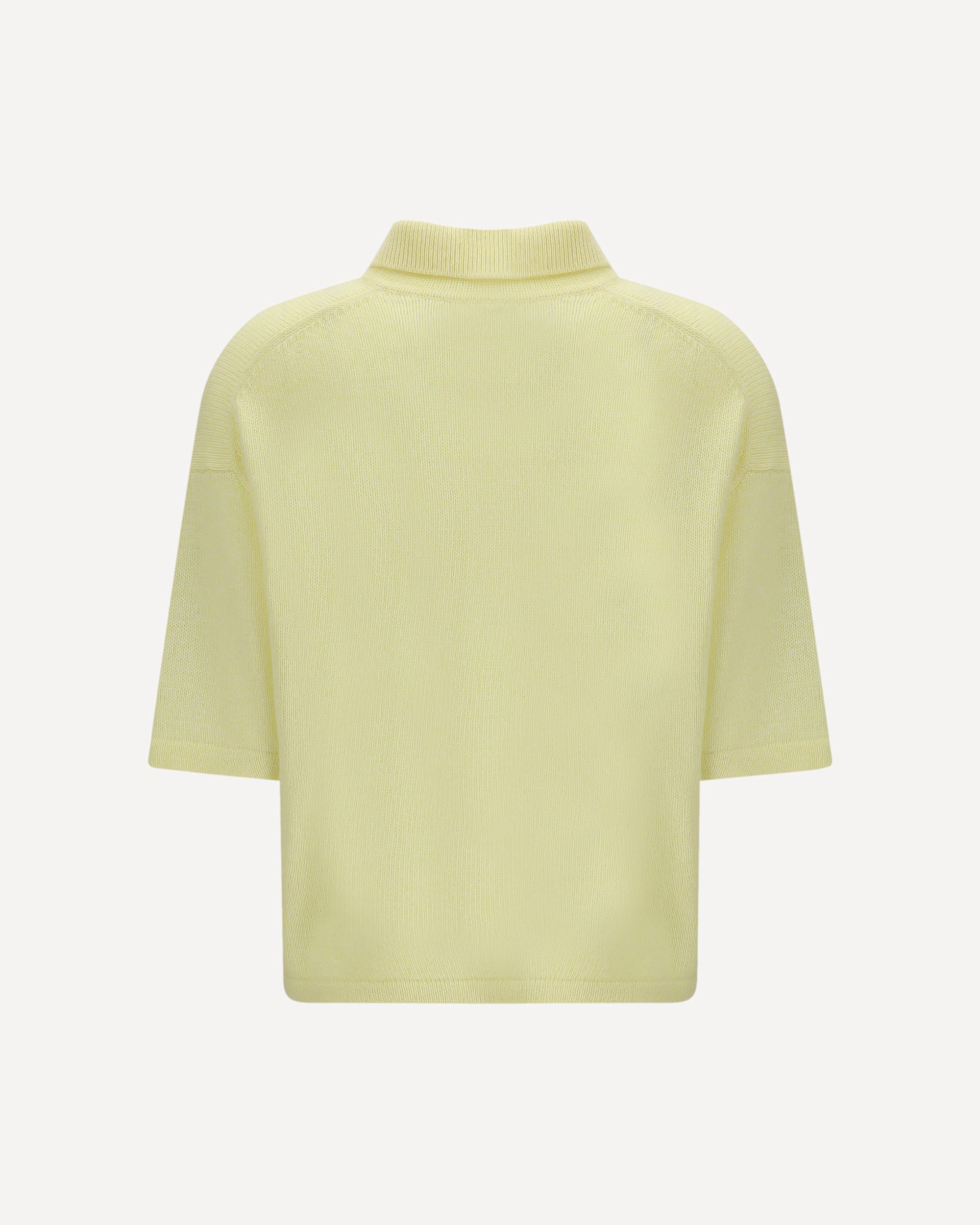 ALLUDE Short-sleeve polo neck Sweater, view 2