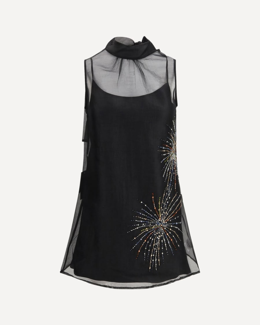 STAUD Albee mini Dress, view 3