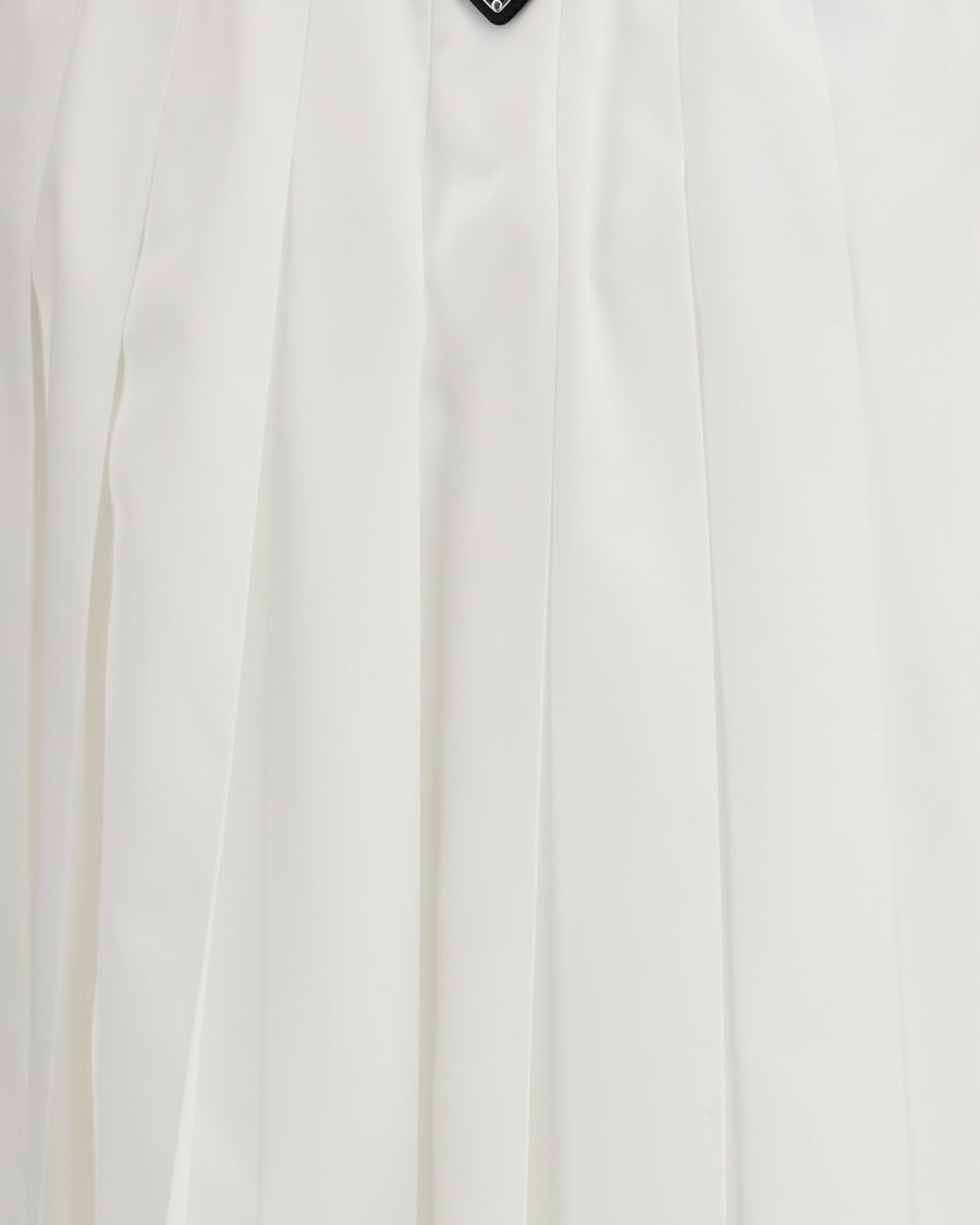 Prada Pleated jersey Skirt, view 5
