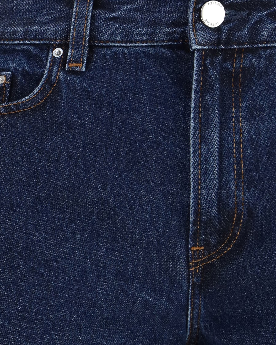 Toteme Low Straight Denim, view 5