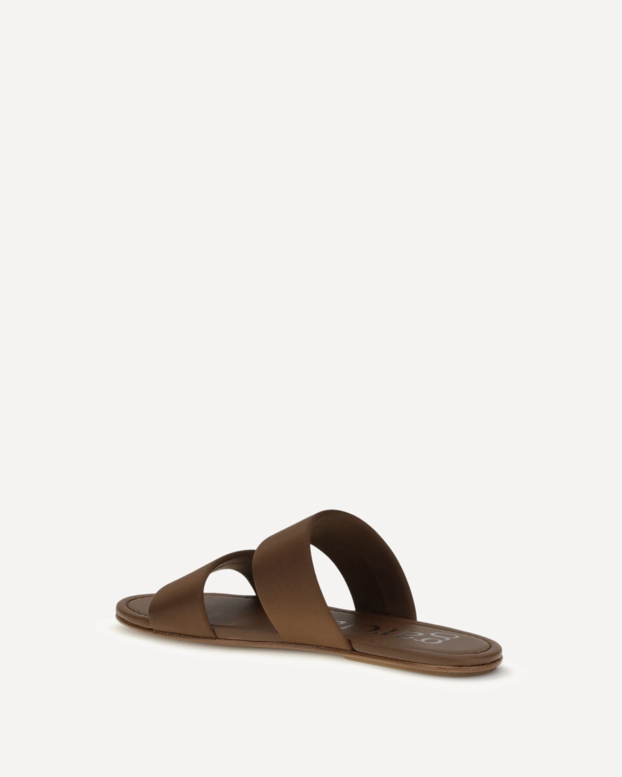 PEDRO GARCÍA Double-band satin Sandals