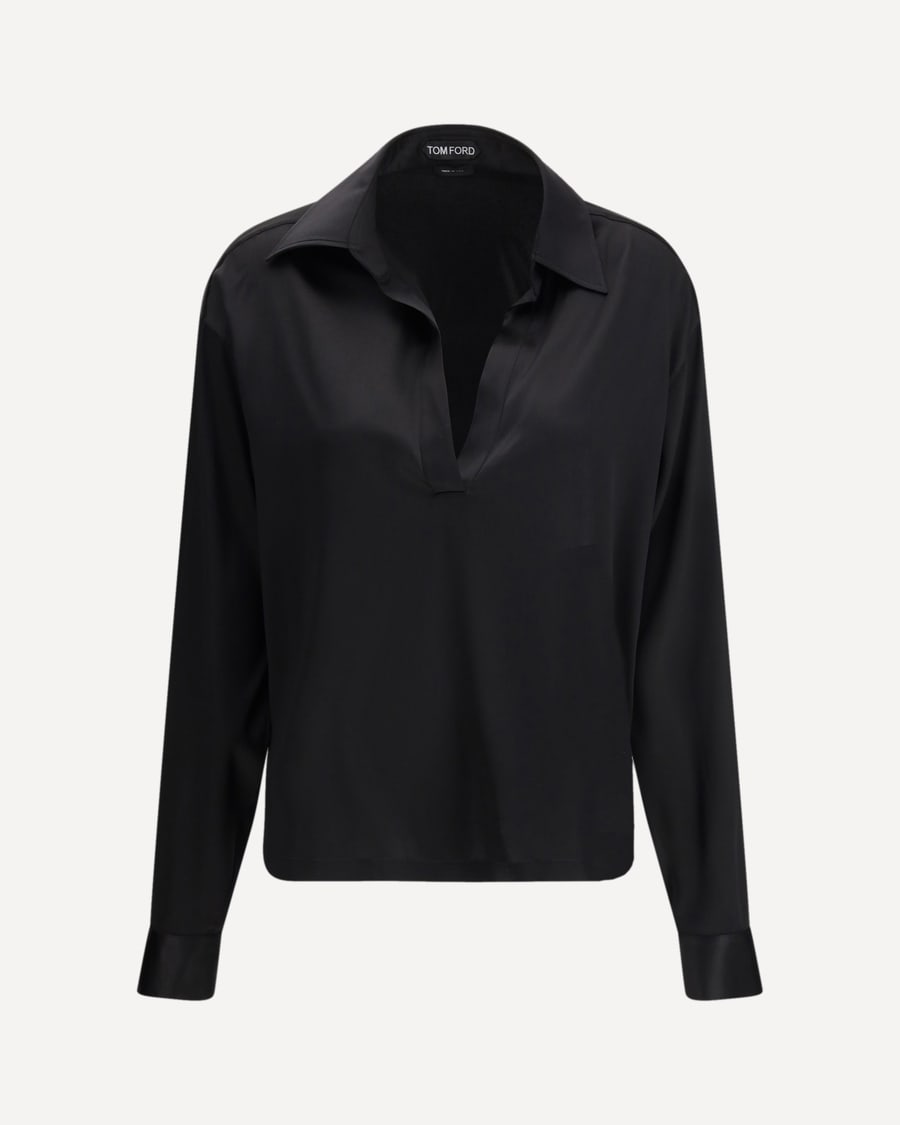 Tom Ford Stretch Silk Shirt, view 3