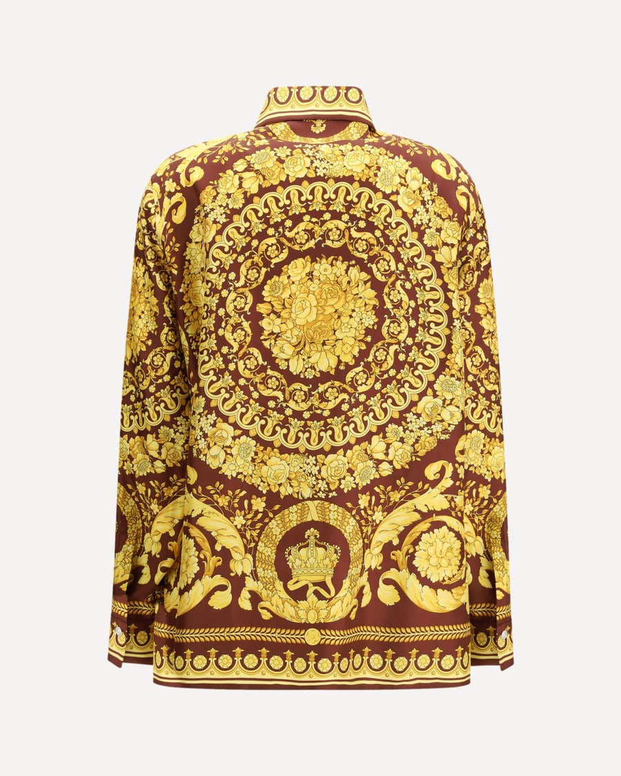 Versace Printed silk Shirt, view 4