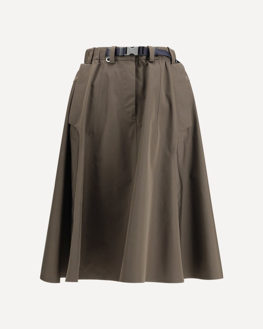 Prada Nylon midi Skirt