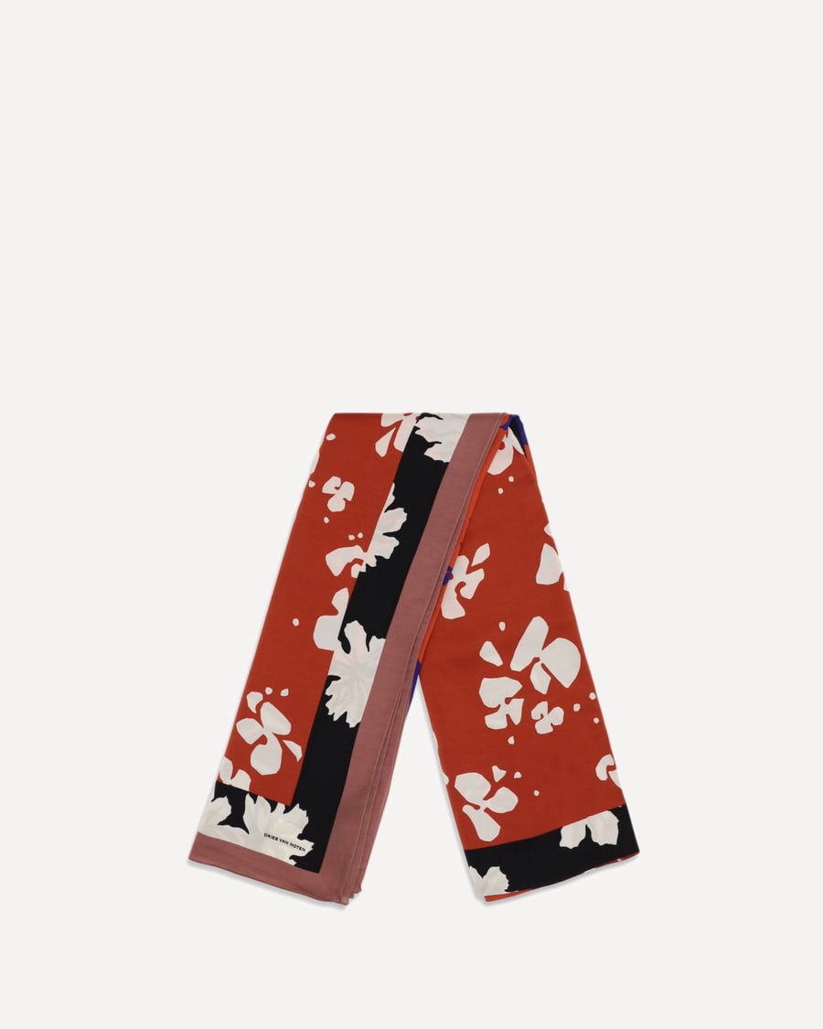 Dries Van Noten Printed viscose Scarf, view 2