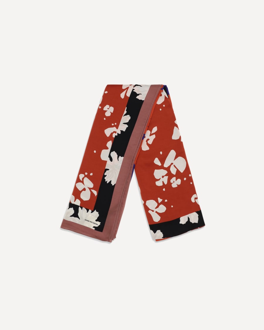 Dries Van Noten Printed viscose Scarf, view 4