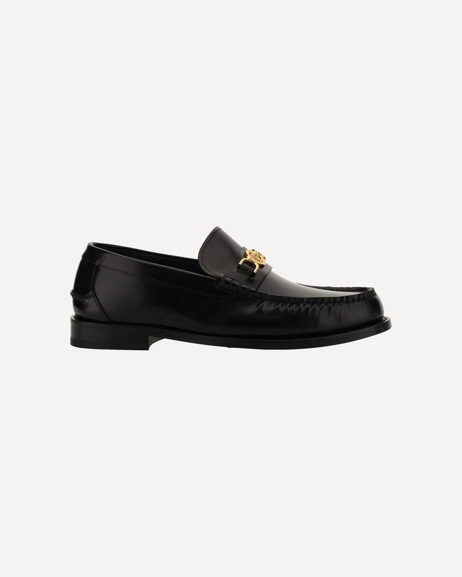 Versace Leather Loafers, view 3