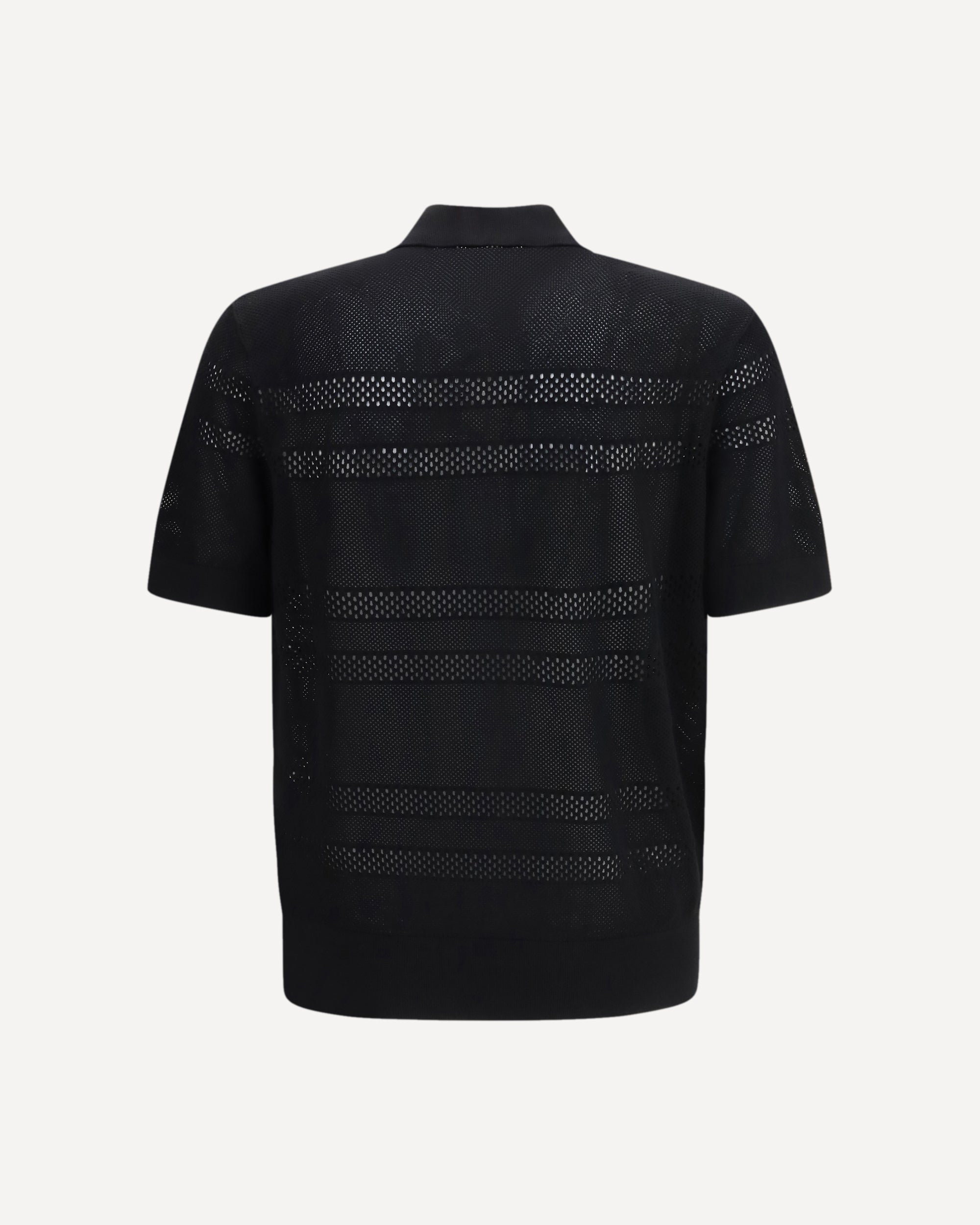 Dries Van Noten Mesh Polo Shirt, view 2