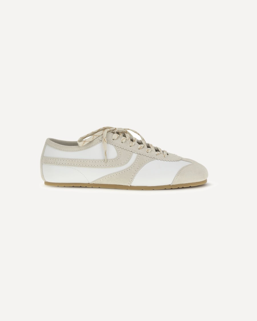 Dries Van Noten Suede Sneakers, view 3