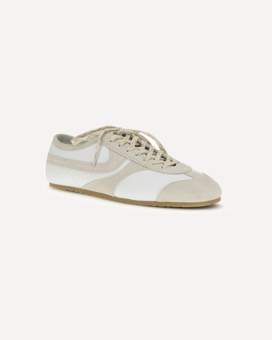 Dries Van Noten Suede Sneakers, view 4