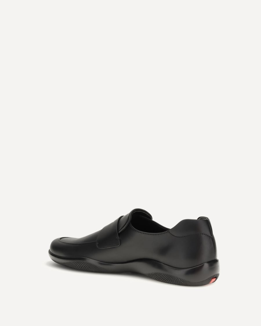 Prada Toblach leather Loafers, view 2