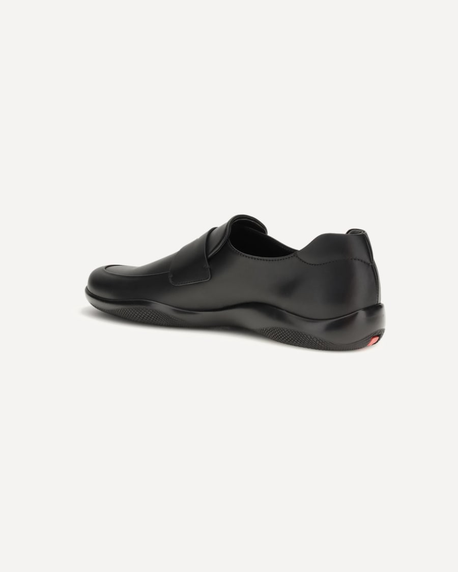 Prada Toblach leather Loafers, view 5