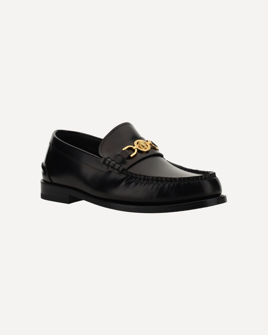 Versace Leather Loafers, view 4