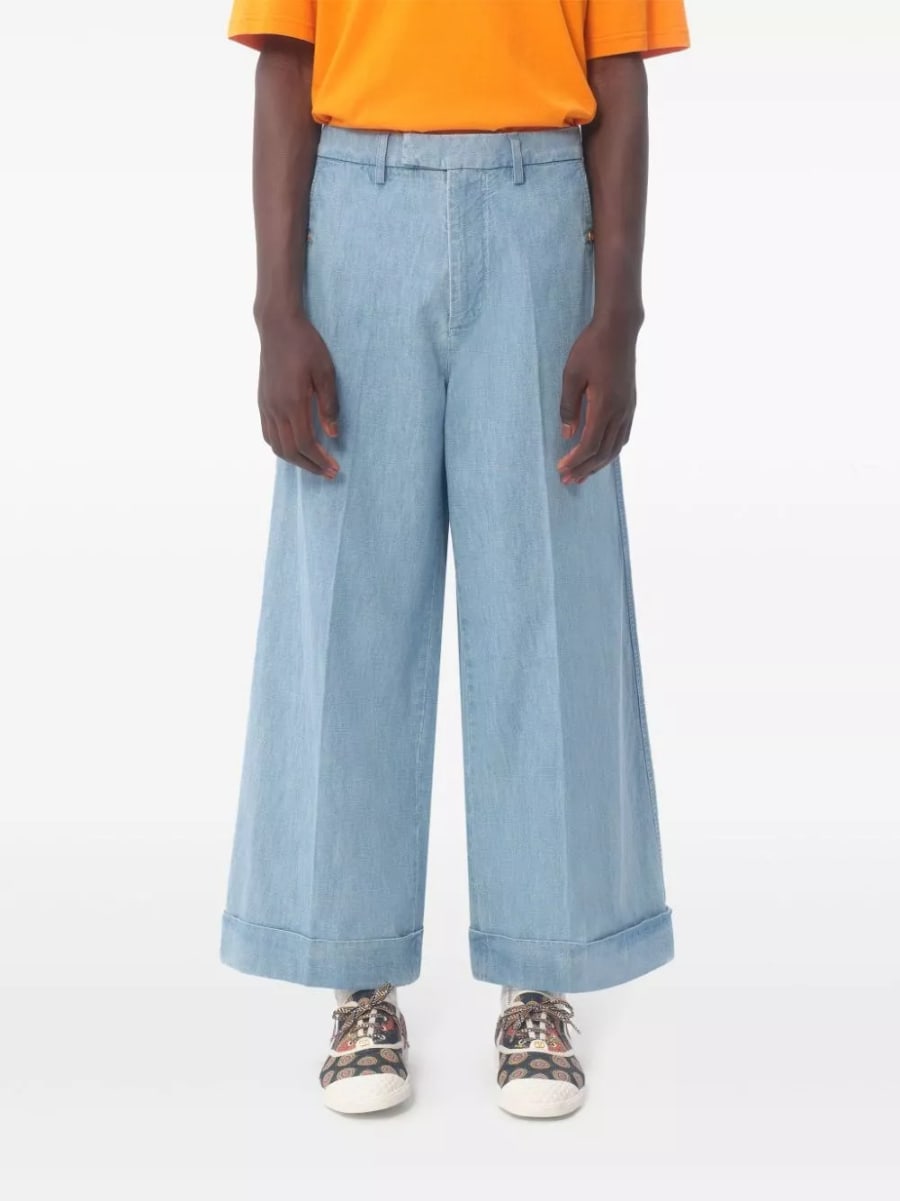 Valentino Jeans con risvolto, view 2