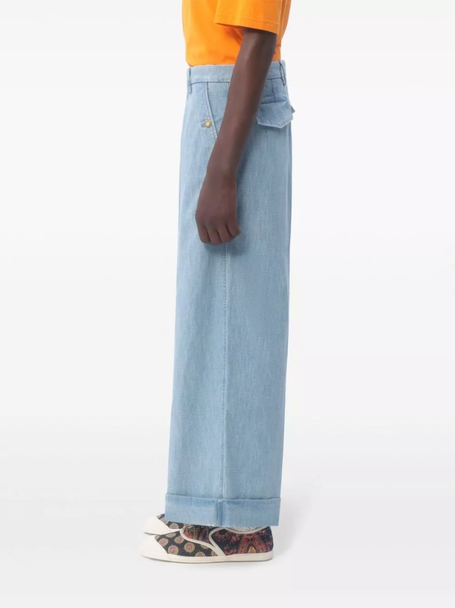 Valentino Jeans con risvolto, view 5