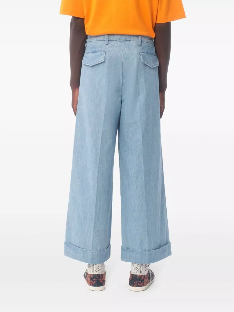 Valentino Jeans con risvolto, view 6