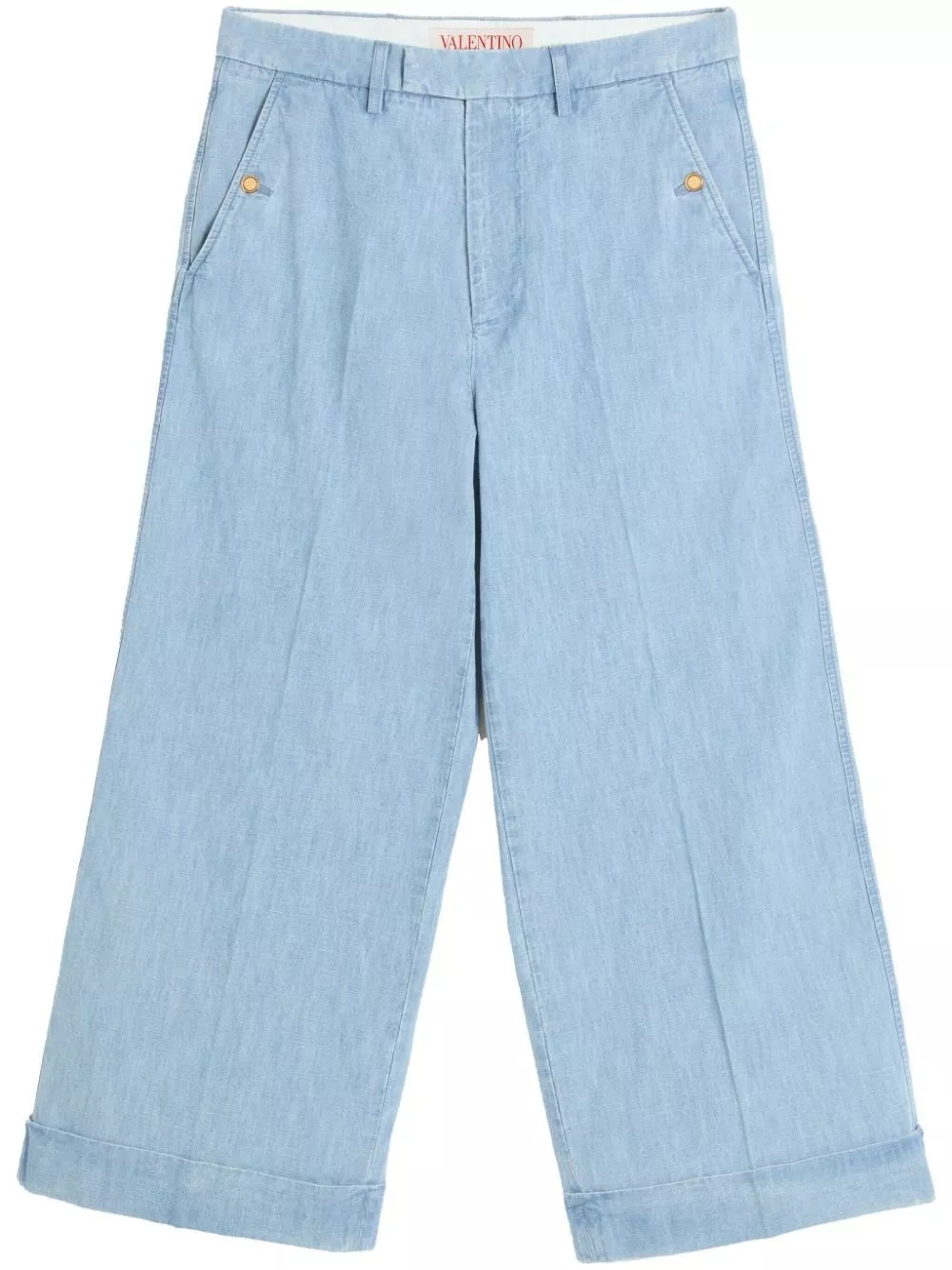 Valentino Jeans con risvolto