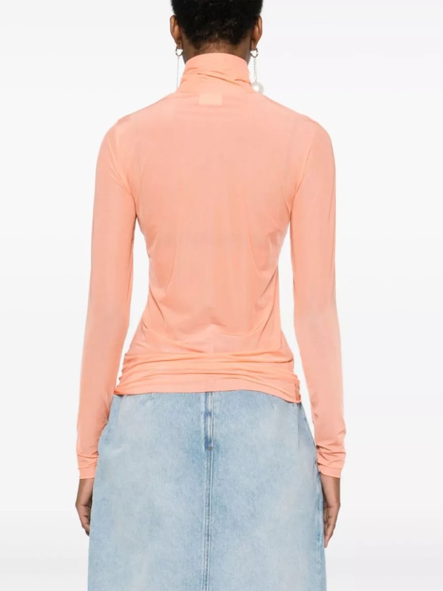 Dries Van Noten Top a collo alto, view 2