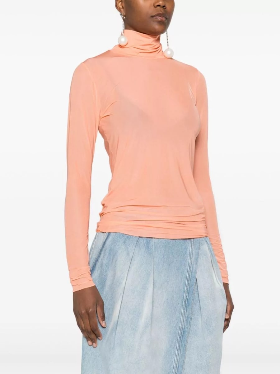 Dries Van Noten Top a collo alto, view 4