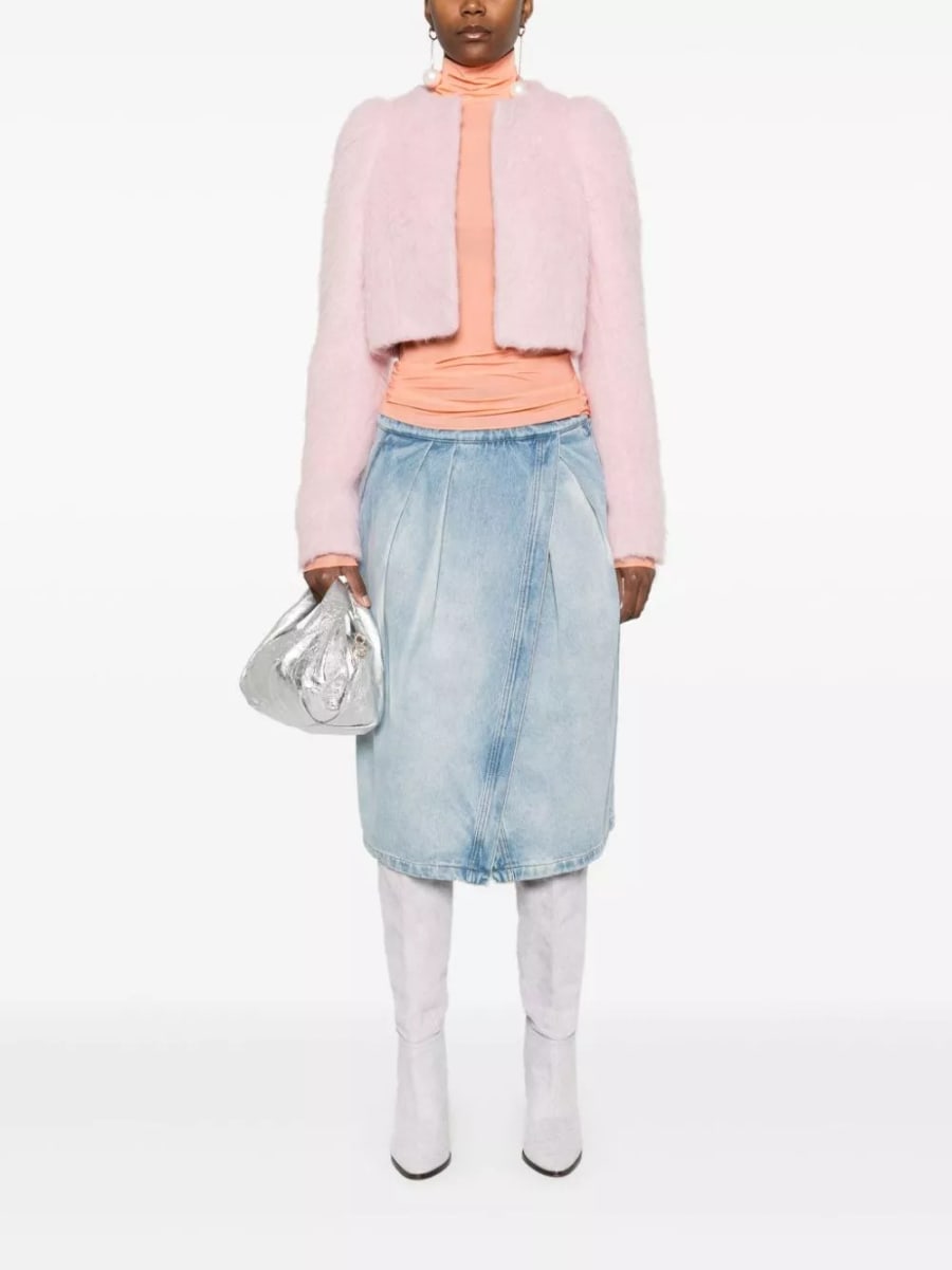 Dries Van Noten Top a collo alto, view 5