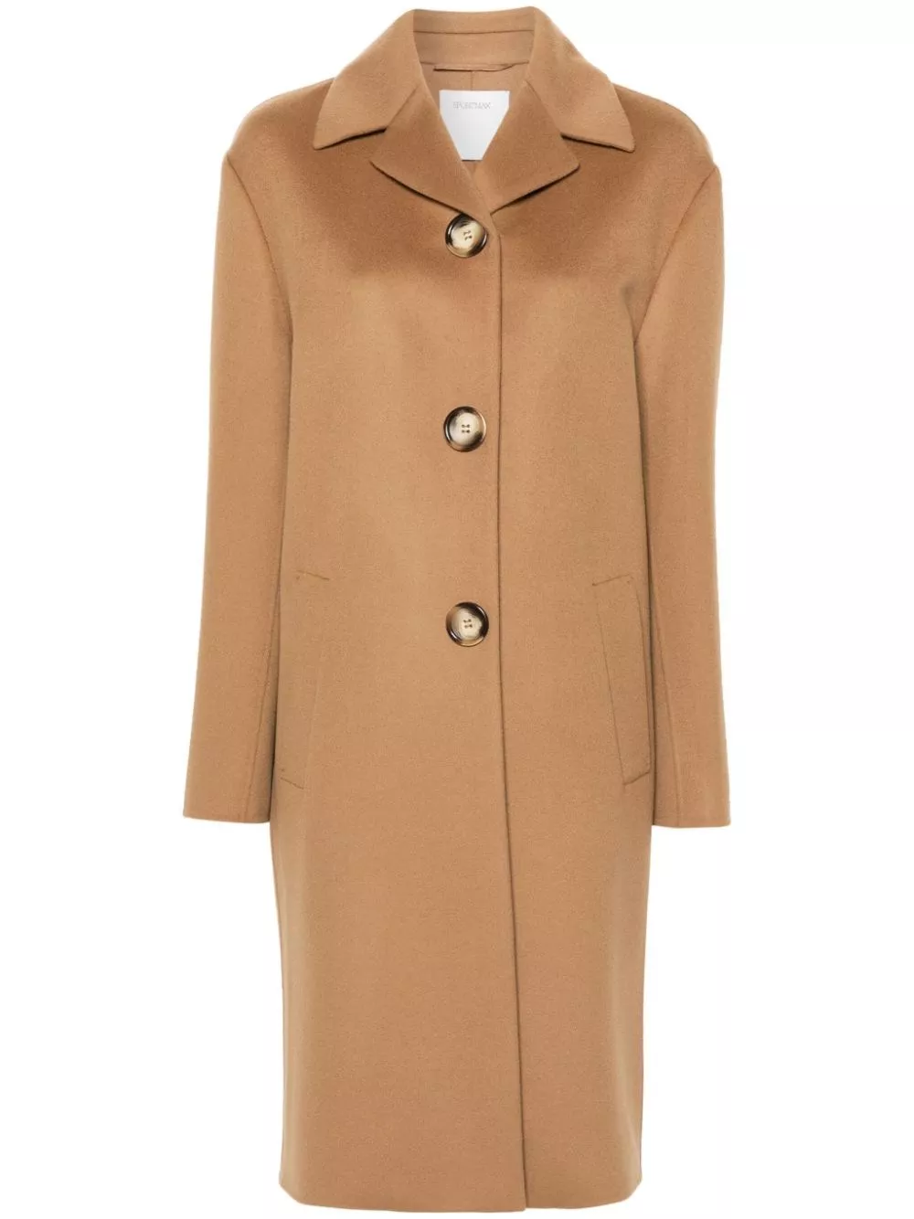 Sportmax Cappotto midi in lana