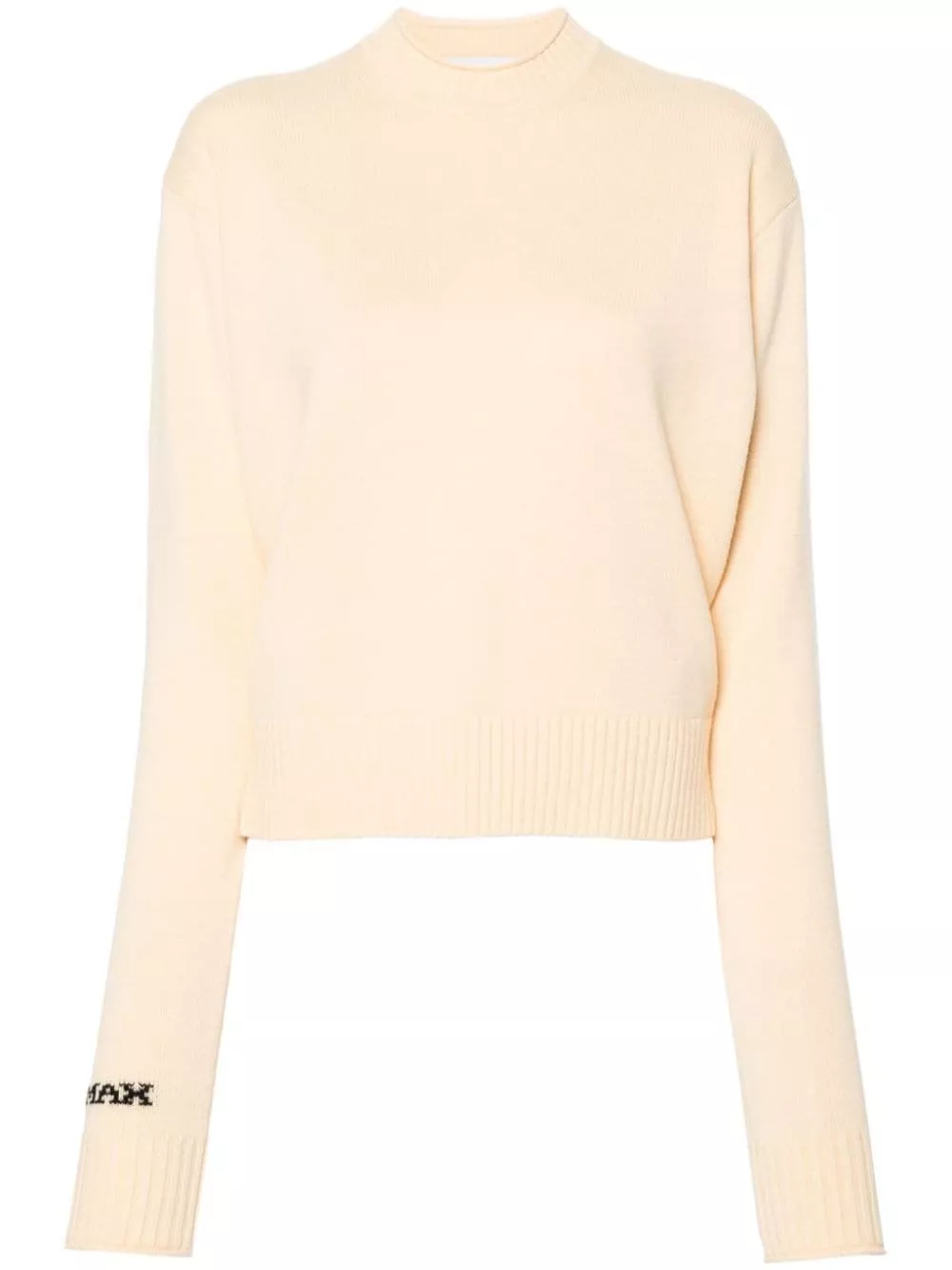 Sportmax Maglione in lana a girocollo