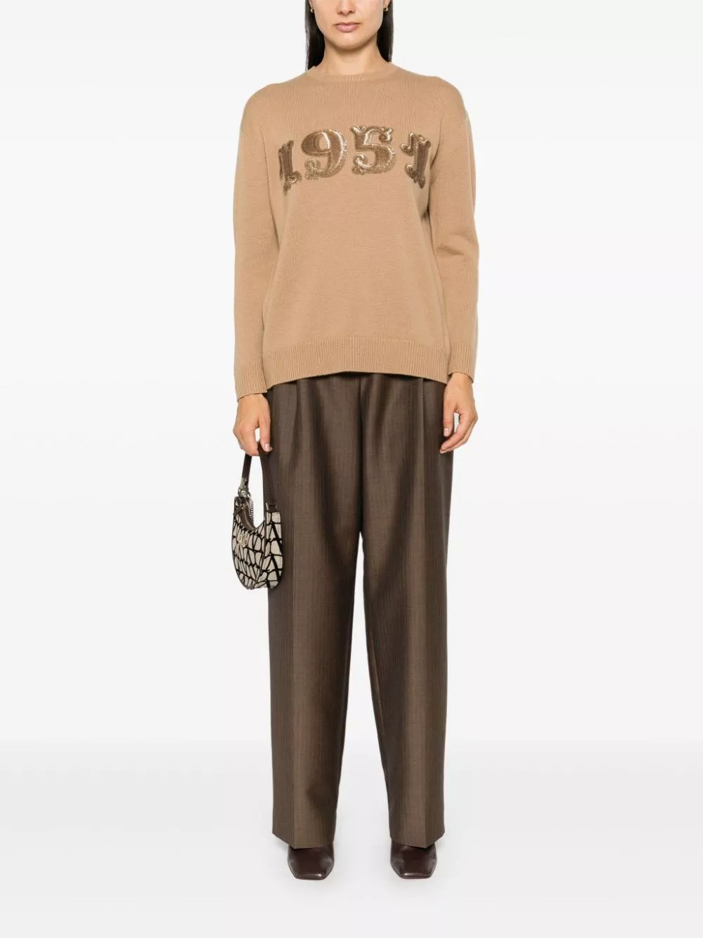 Max Mara Maglione in misto lana e cashmere, view 2