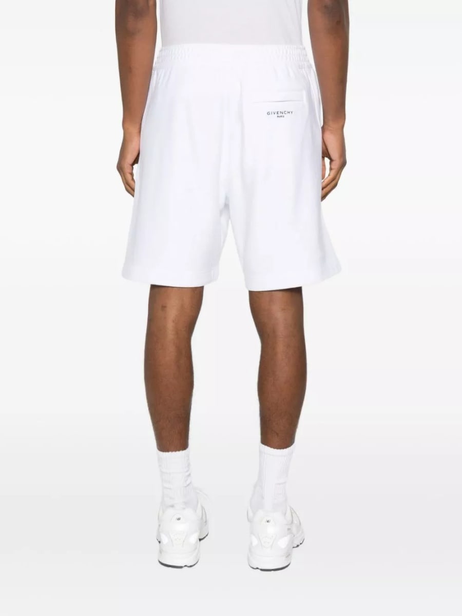 Givenchy Shorts in cotone con logo, view 3