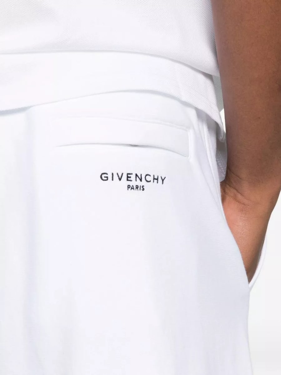 Givenchy Shorts in cotone con logo, view 4