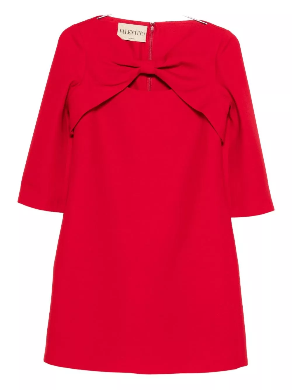Valentino Abito mini in lana e seta