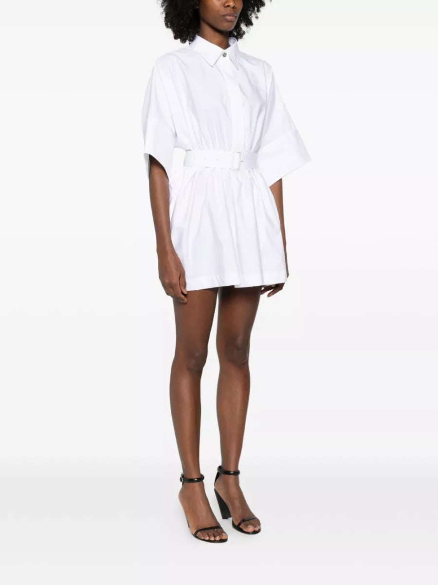 Givenchy Abito camicia corto in cotone, view 2