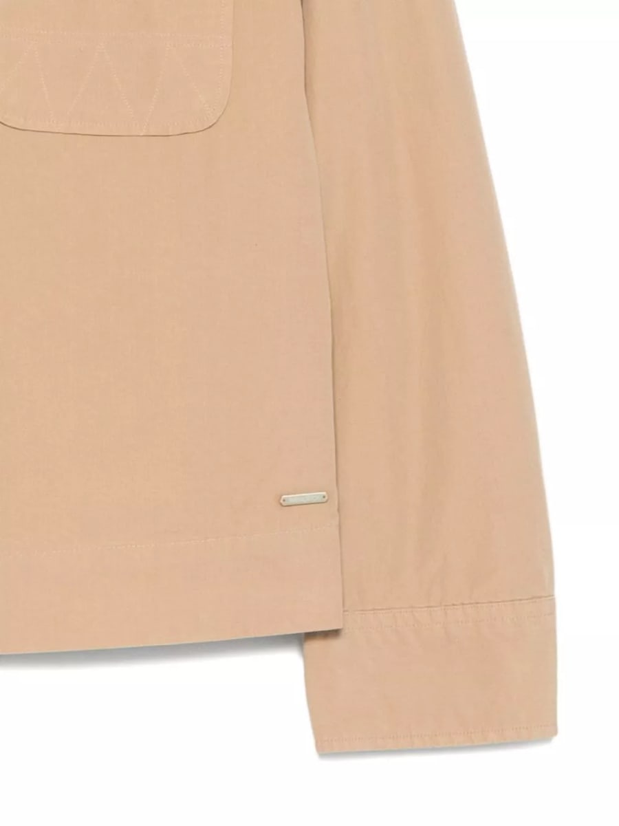 Woolrich Camicia overshirt in cotone, view 3