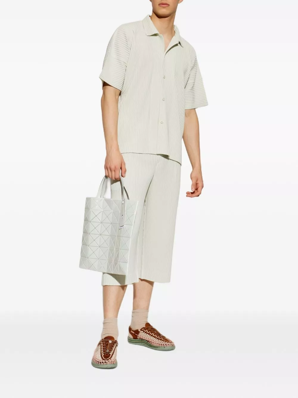 Homme plisse' issey miyake Pantaloni Plissettati, view 2