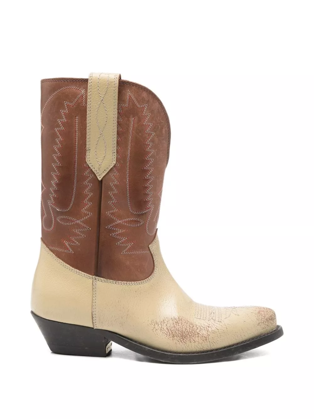 Golden Goose Stivali in pelle Wish Star