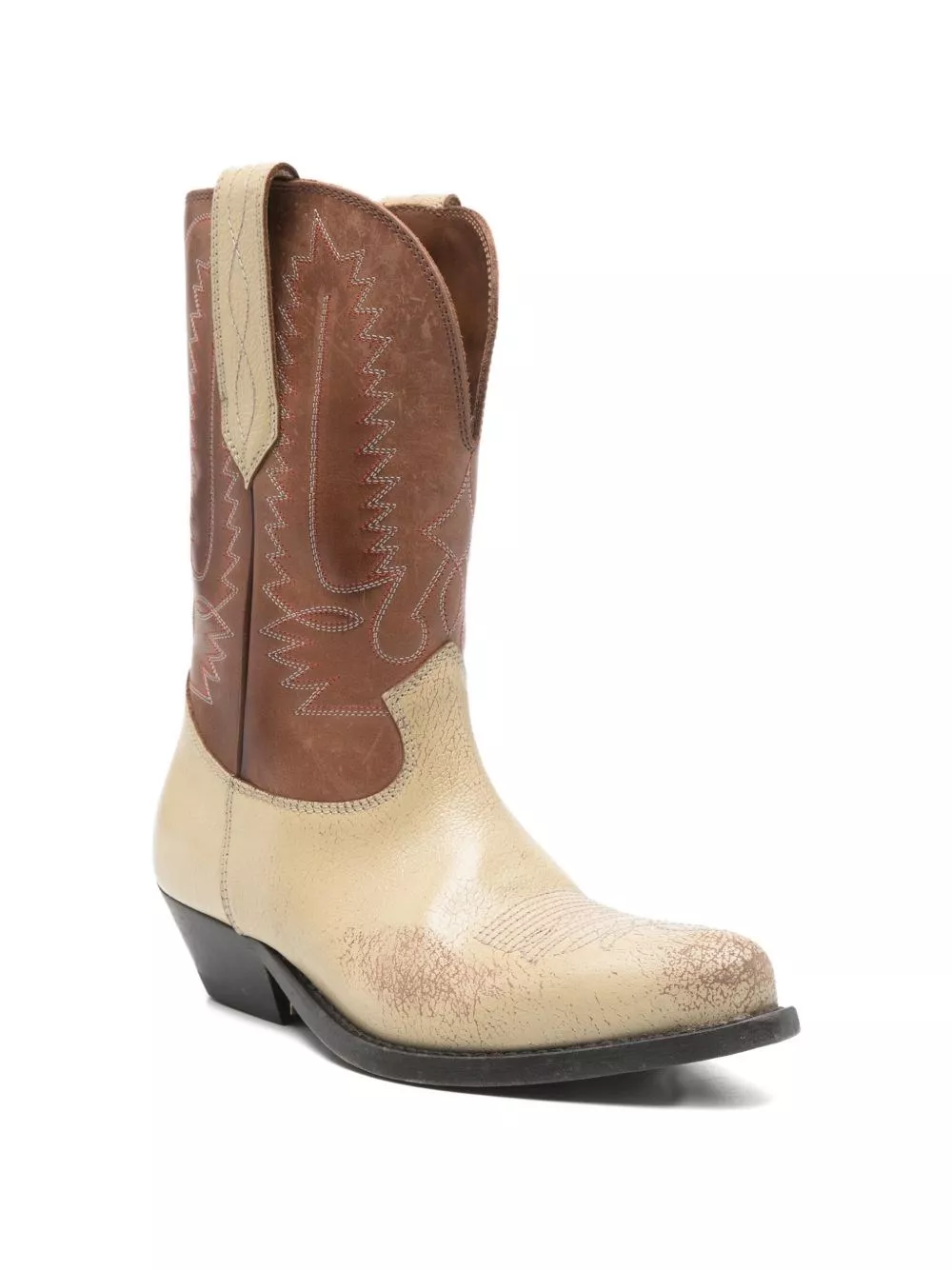 Golden Goose Stivali in pelle Wish Star, view 2
