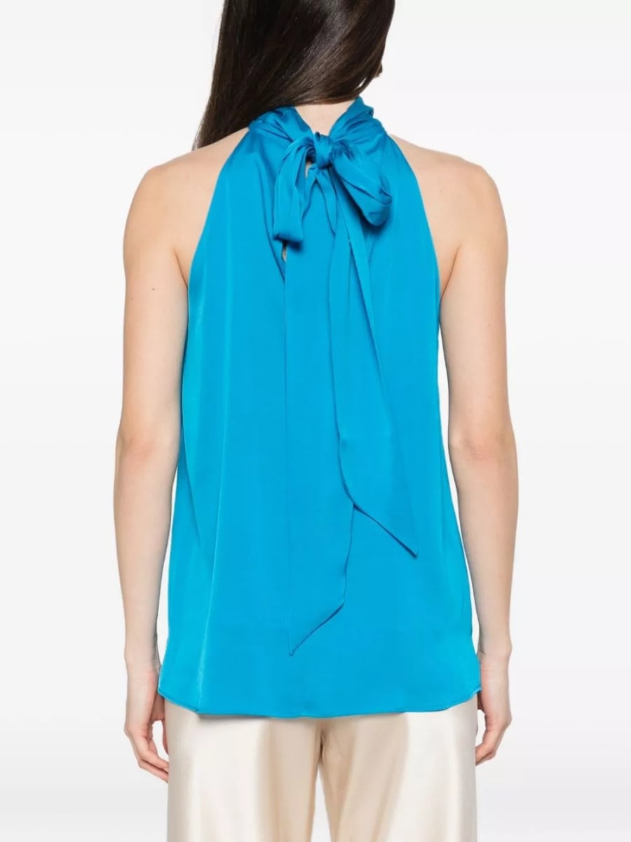 Silk95five Top in seta Villette, view 2