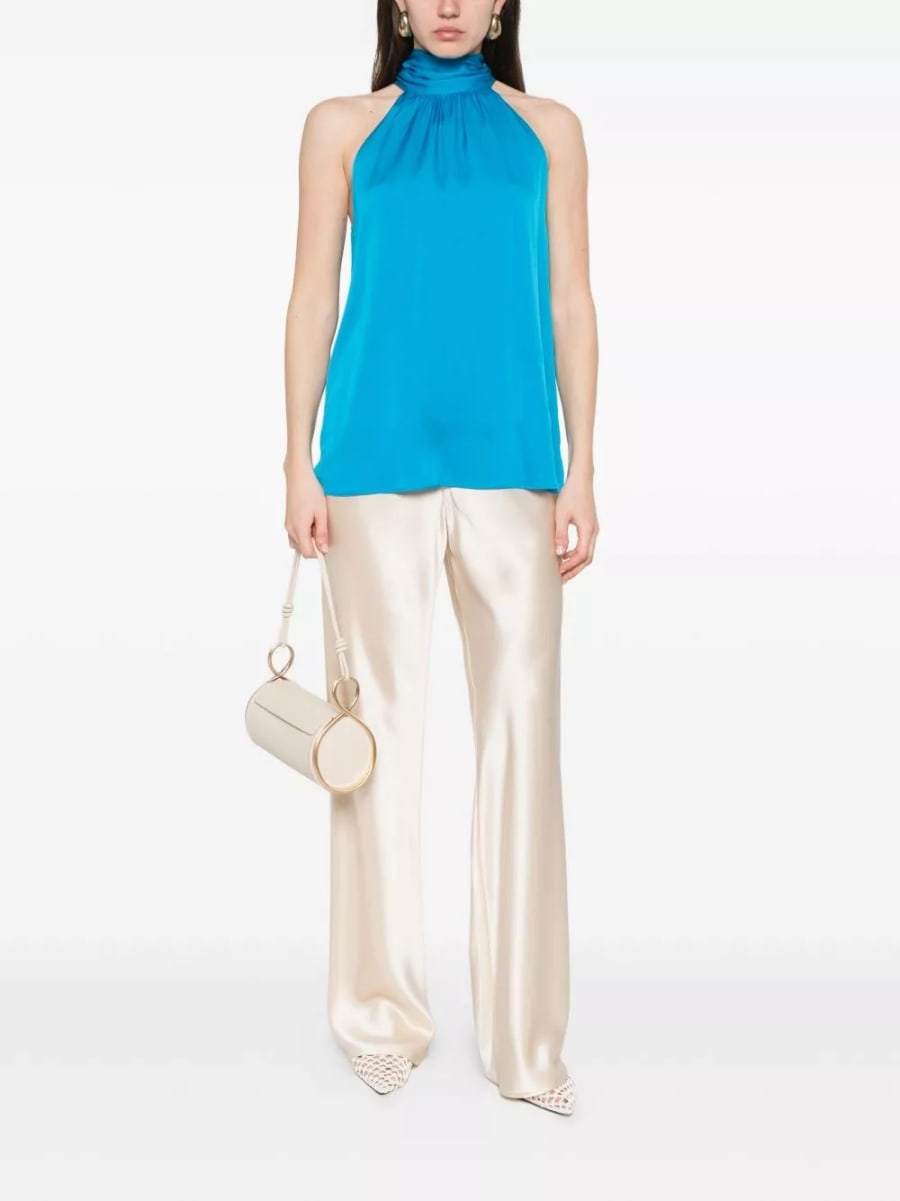 Silk95five Top in seta Villette, view 4