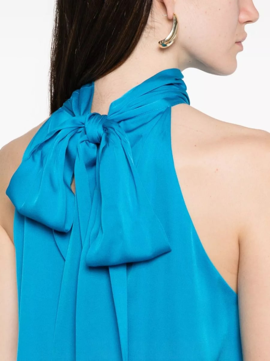 Silk95five Top in seta Villette, view 5