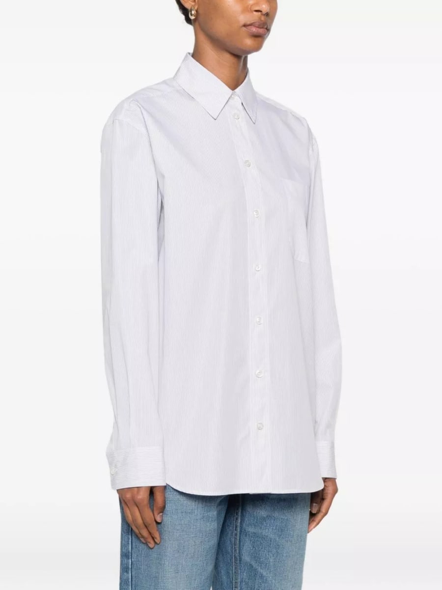 The Row Camicia in cotone Gavina, view 4