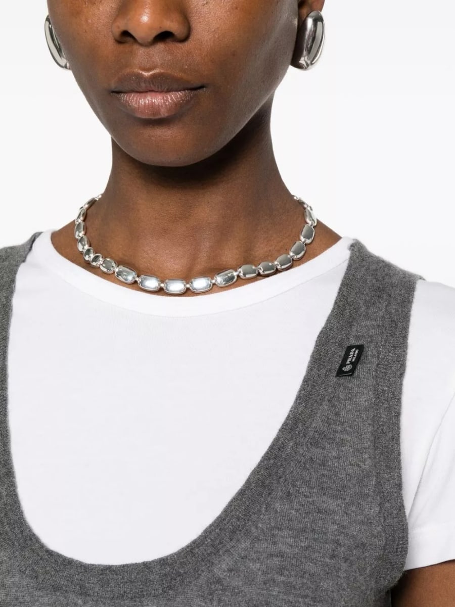 Prada Top in cashmere, view 2