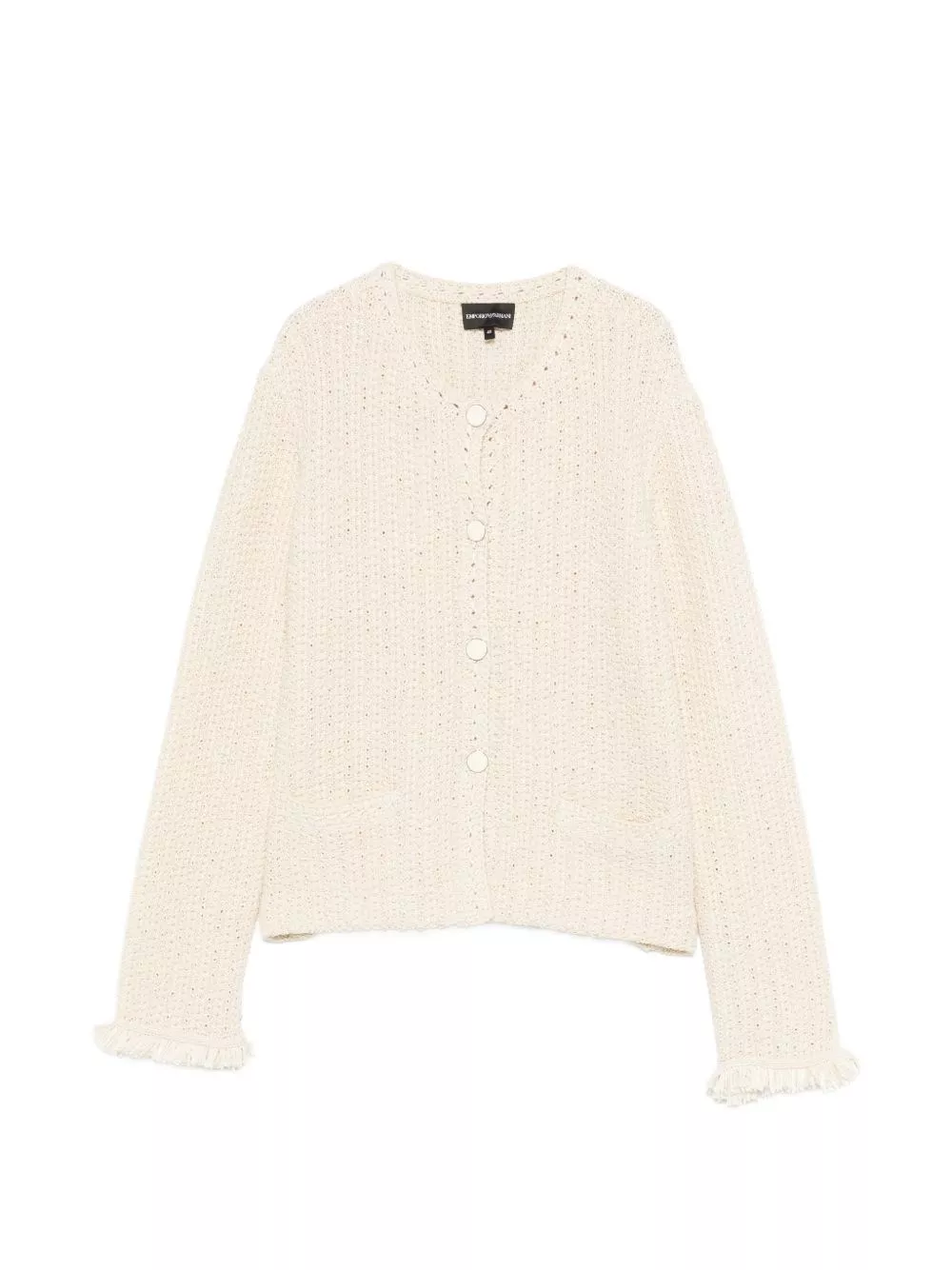 Emporio Armani Giacca blazer in misto cotone