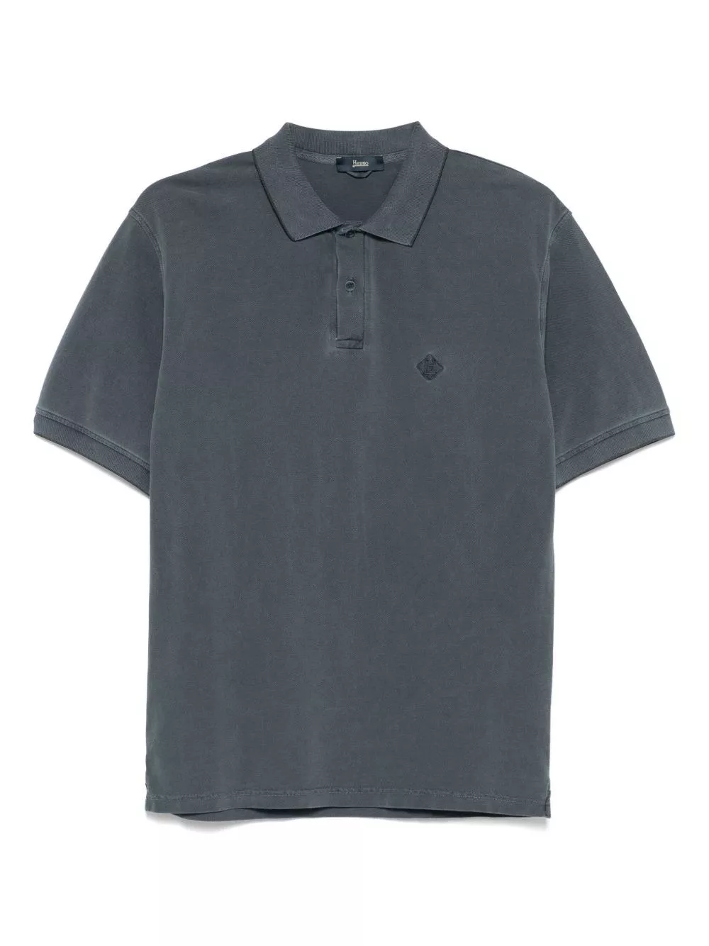 Herno la polo in cotone con logo