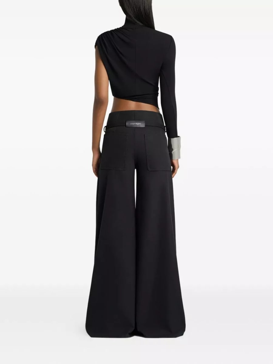 Courrèges Pantaloni in cotone, view 3