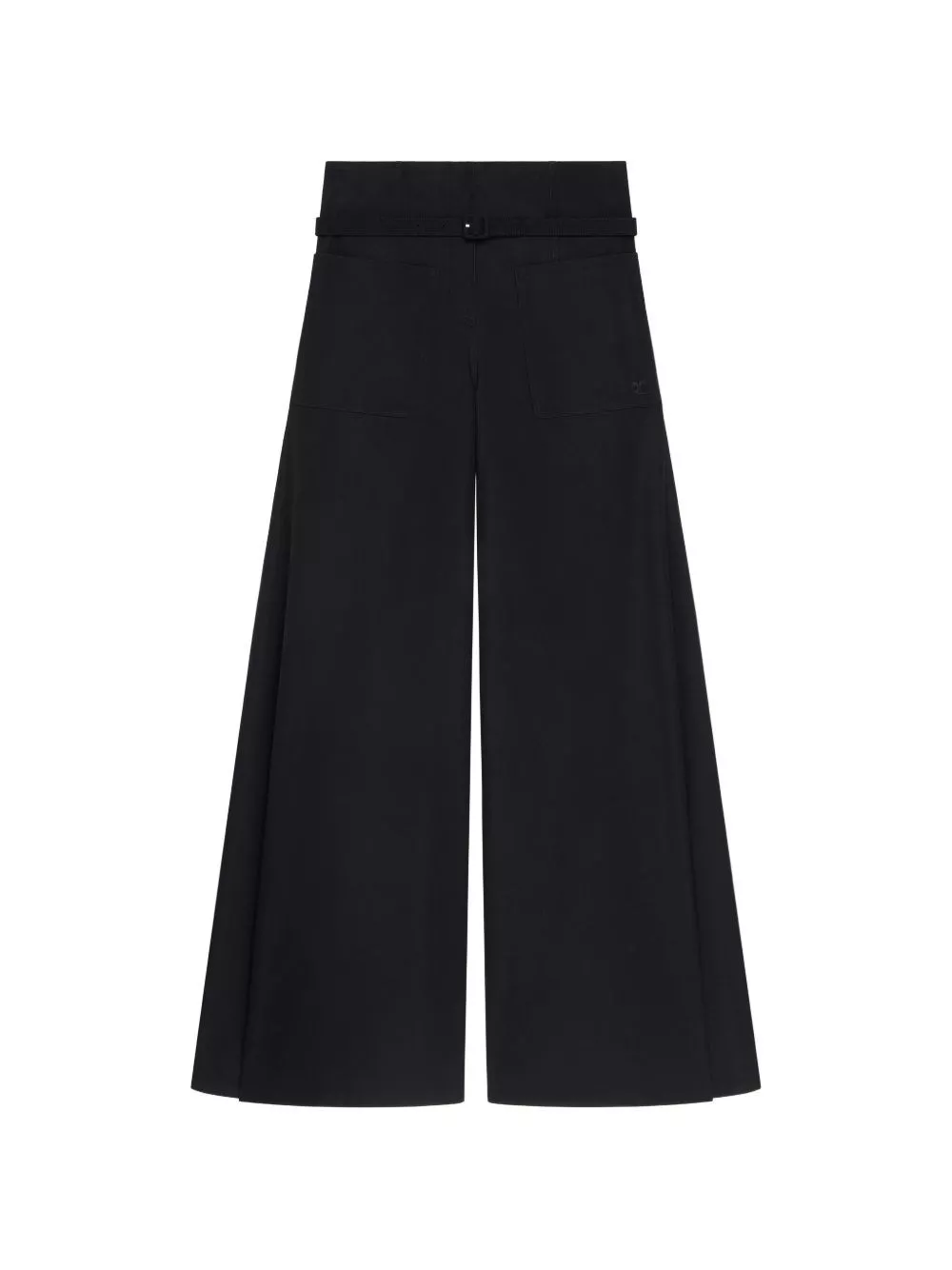 Courrèges Pantaloni in cotone