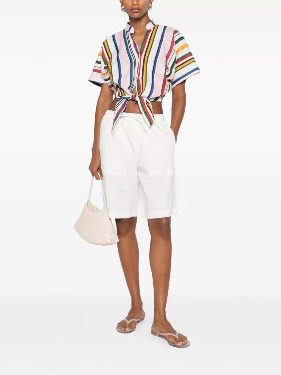 Dunst Pantaloni corti in misto cotone, view 2