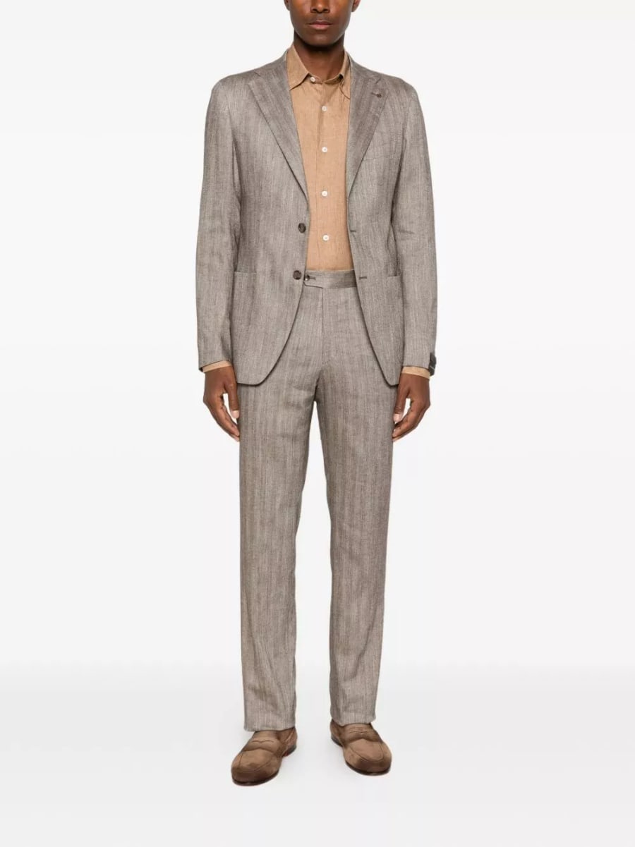 Brioni Camicia in lino, view 3