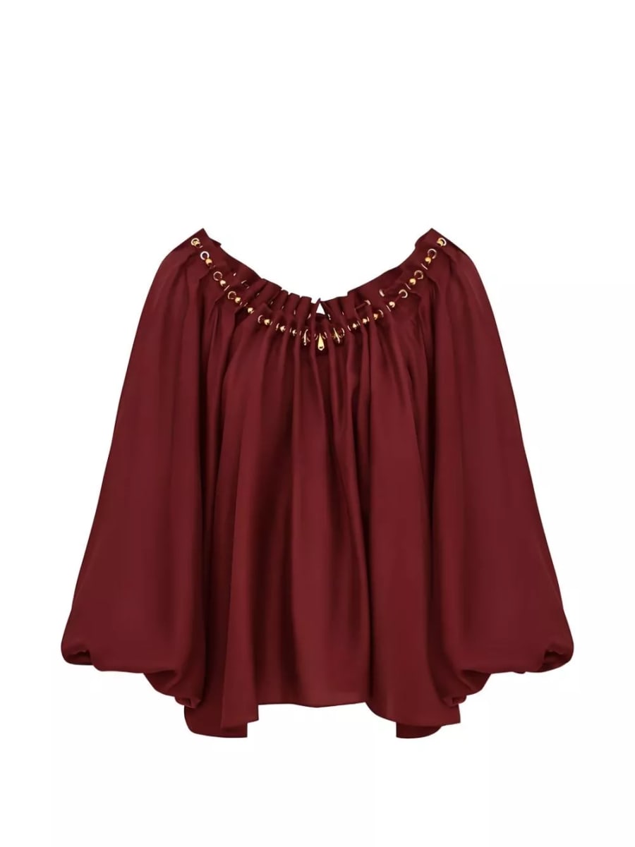 Zimmermann Blusa in seta Aster