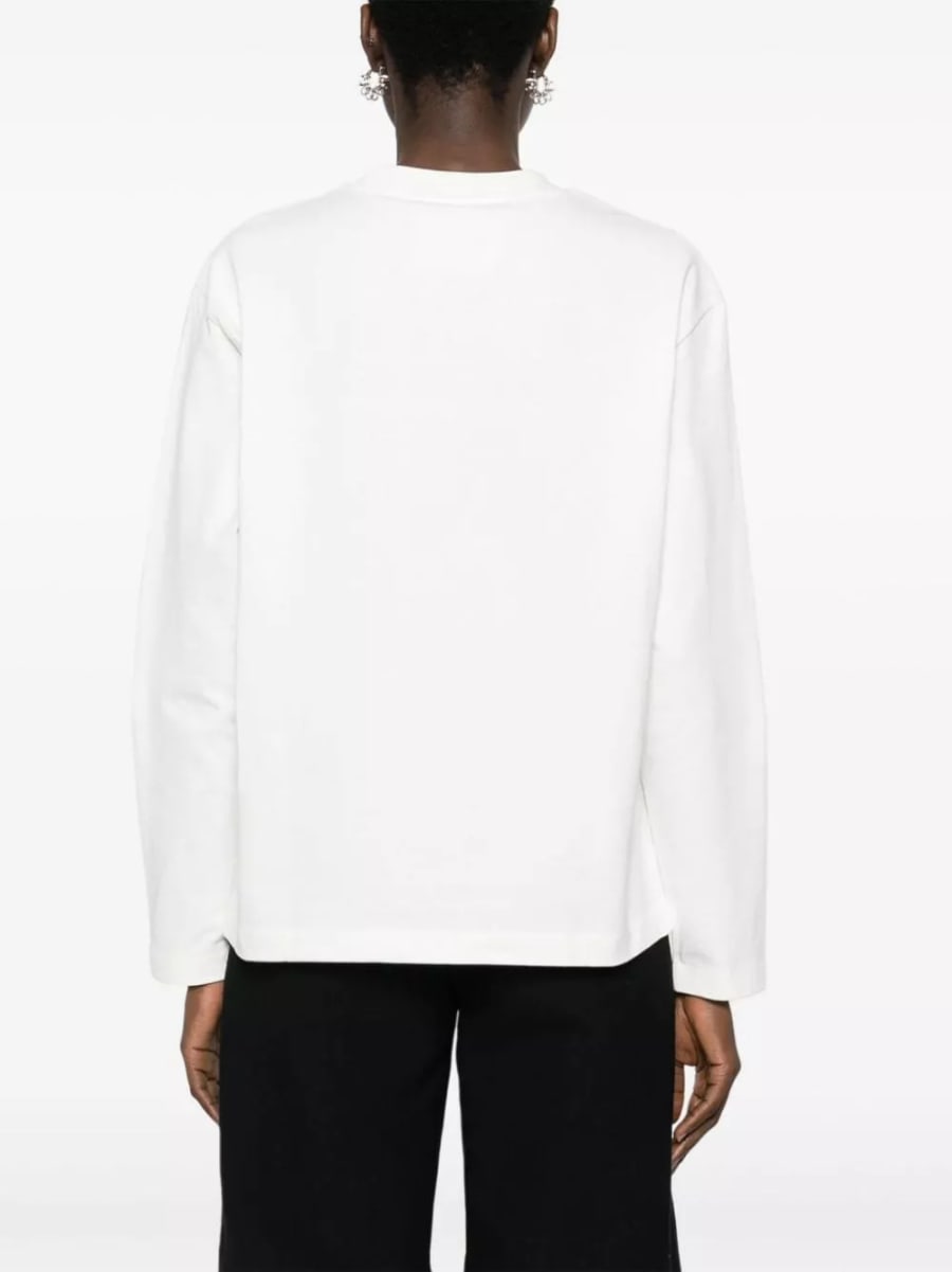 Jil Sander T-shirt logo, view 3